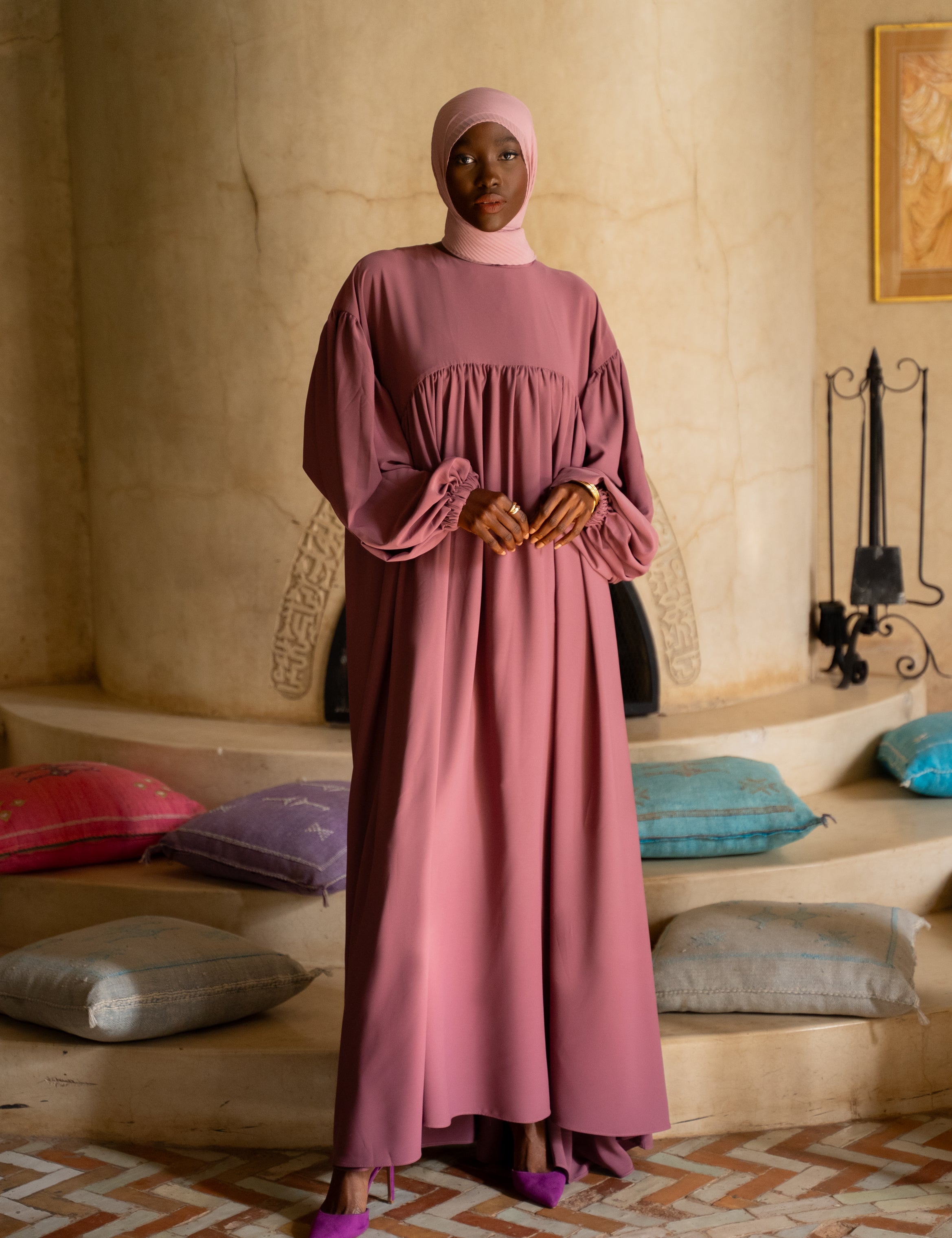 Abaya Mansoura - Soie de médine