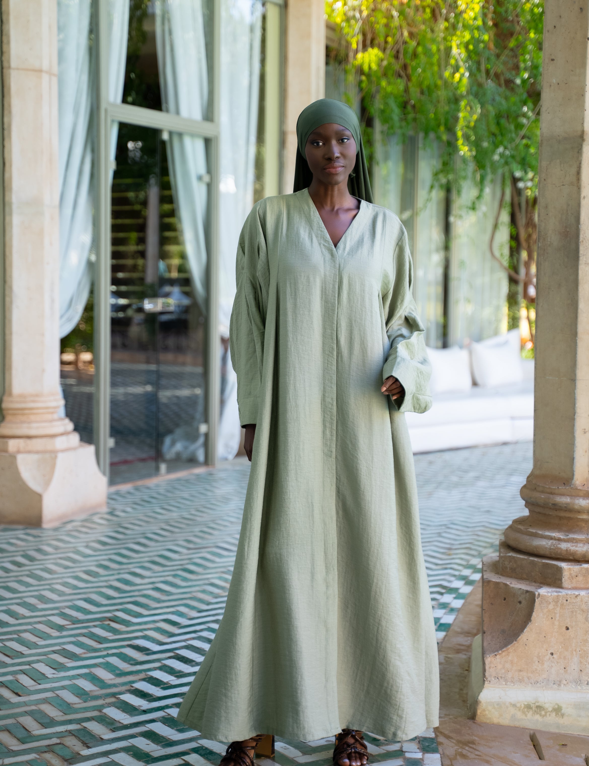 Abaya Gilet Lina
