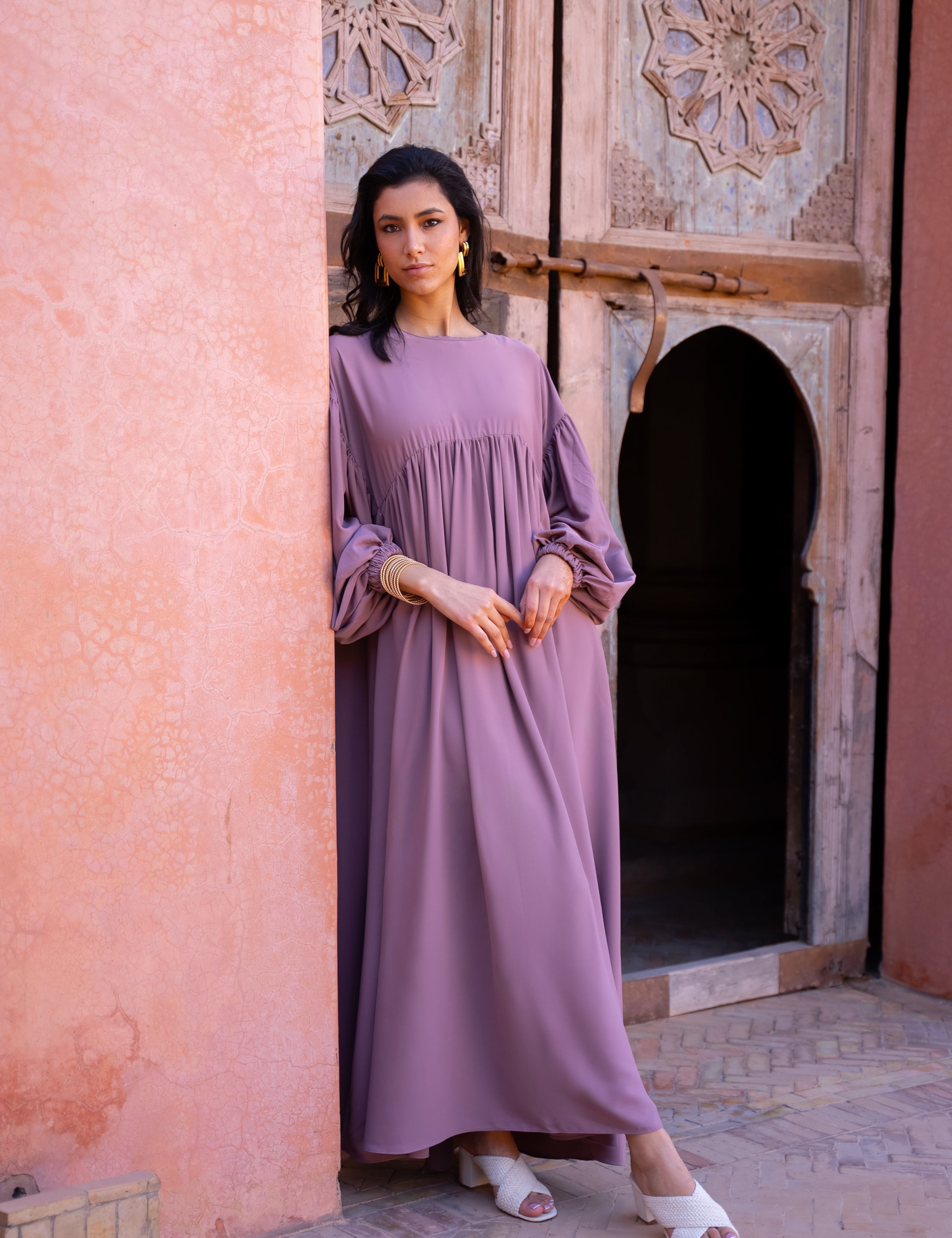 Abaya Mansoura - Soie de médine