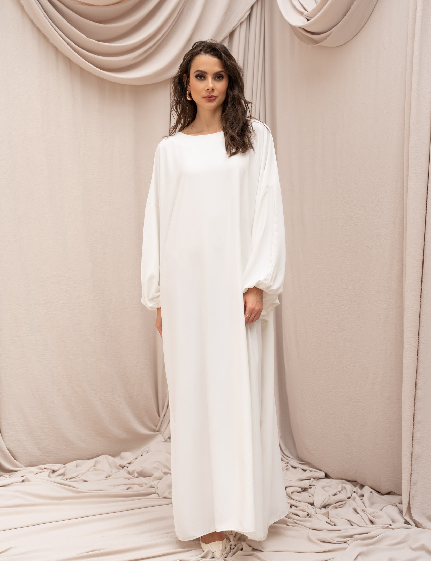 Abaya Min - Soie de médine