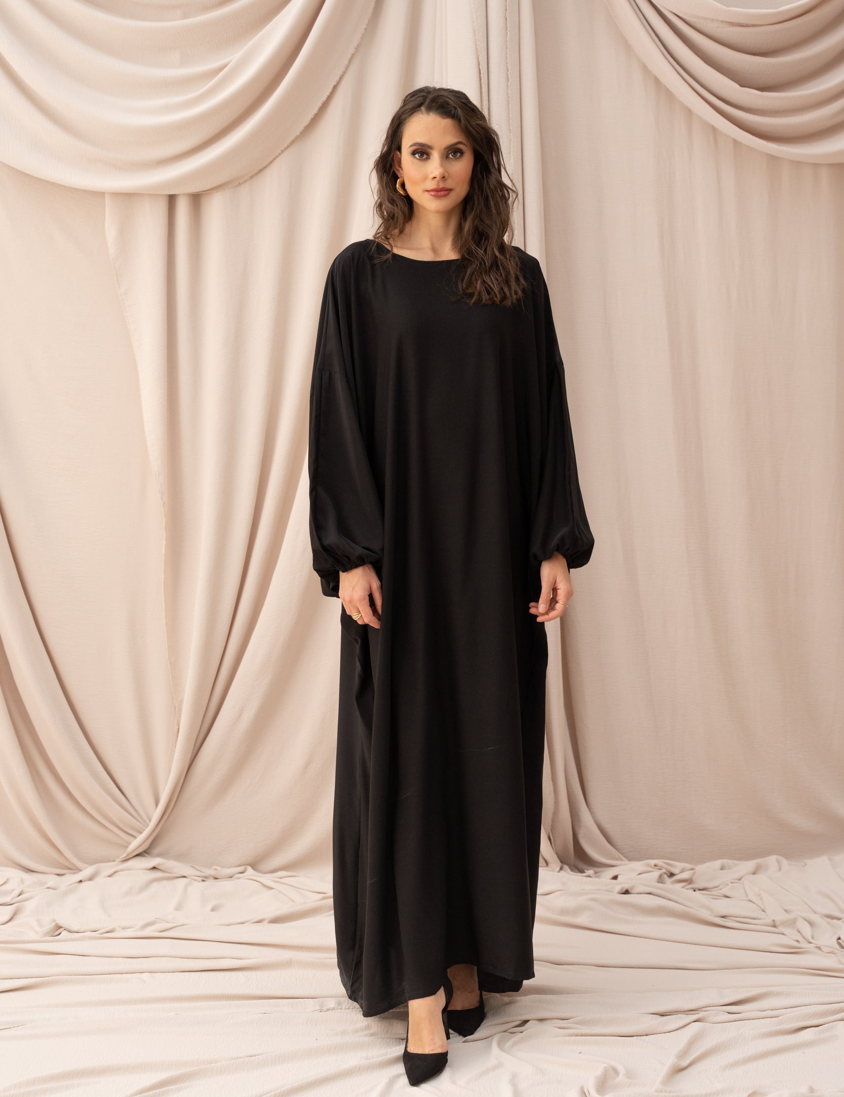 Abaya Min - Soie de médine
