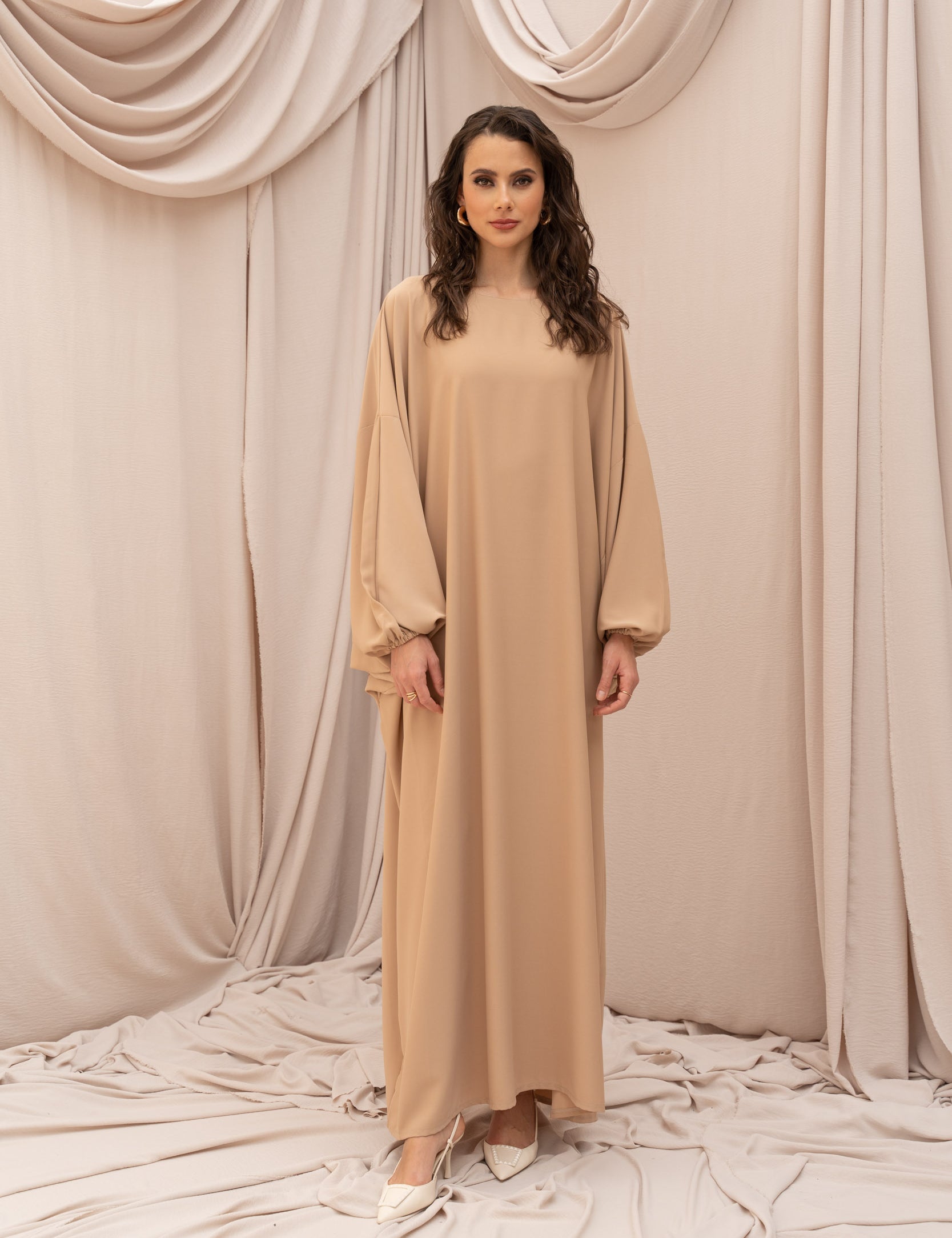 Abaya Min - Soie de médine