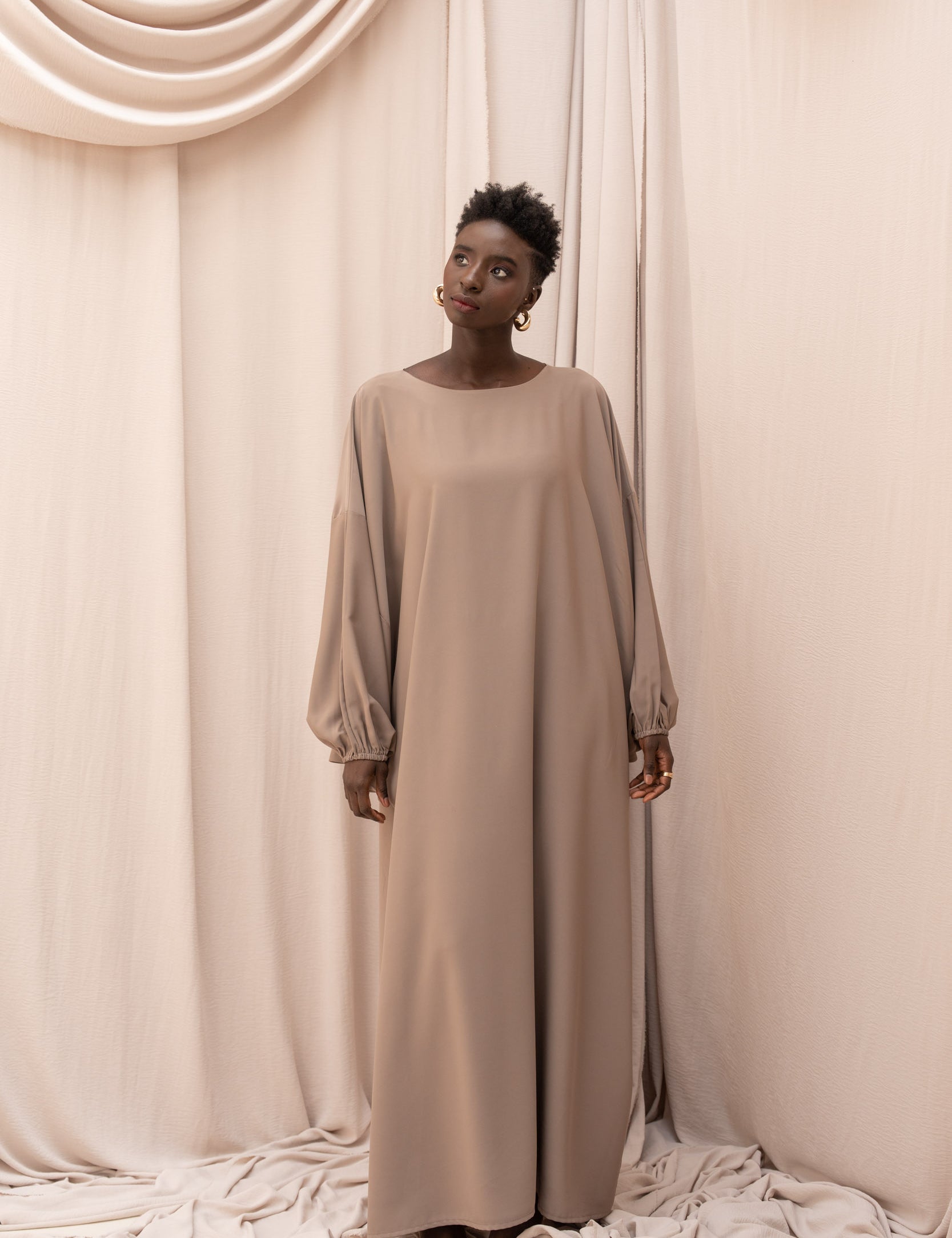 Abaya Min - Soie de médine