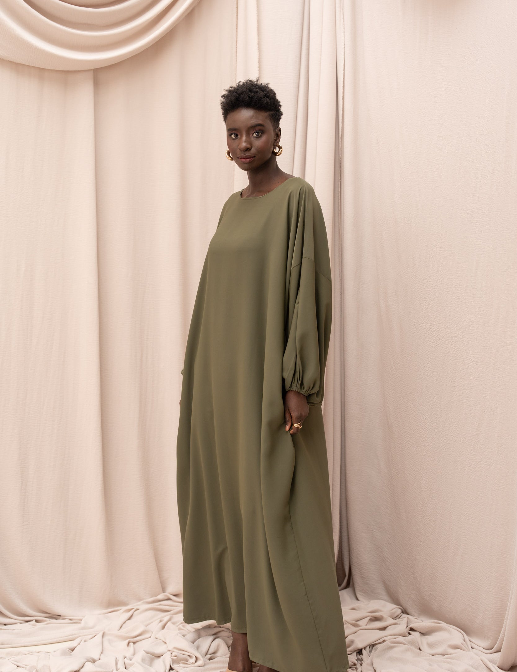 Abaya Min - Soie de médine