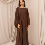 Abaya Min - Soie de médine